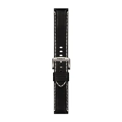 Dây đeo da màu đen Tissot 22 mm T852.044.982