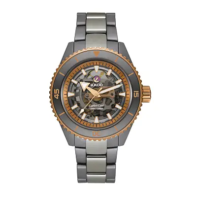 Rado Captain Cook Cao Cấp Gốm Skeleton R32148162
