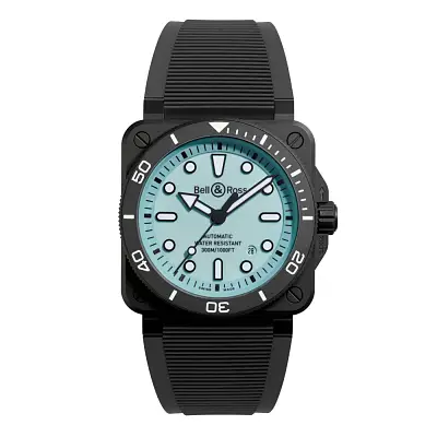 Bell &amp; Ross BR 03 Diver Full Lum Ceramic BR03A-D-LM-CE/SRB