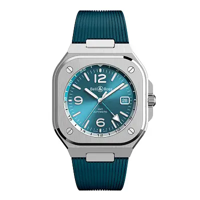 Bell &amp; Ross BR 05 GMT Xanh Bầu Trời BR05G-PB-ST/SRB