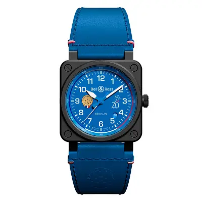 Bell &amp; Ross BR 03-92 Patrouille de France Kỷ niệm 70 năm BR0392-PAF7-CE/SCA