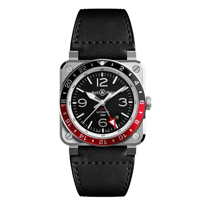 Bell &amp; Ross BR 03-93 GMT BR0393-BL-ST/SCA