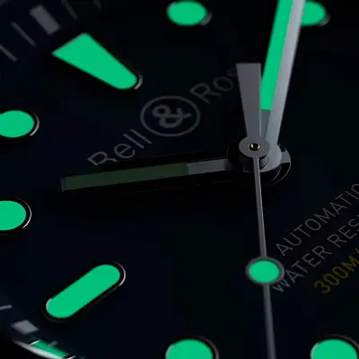 Bell &amp; Ross Diver Xanh BR0392-D-BU-ST/SRB