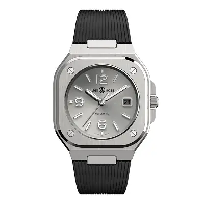 Bell & Ross BR 05 Thép xám BR05A-GR-ST/SBR