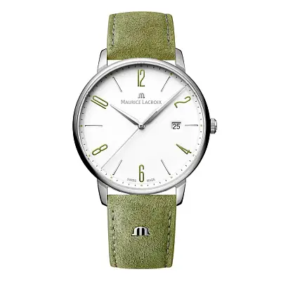 Maurice Lacroix Eliros Date 40mm Bộ dây đeo EL1118-SS00S-120-D