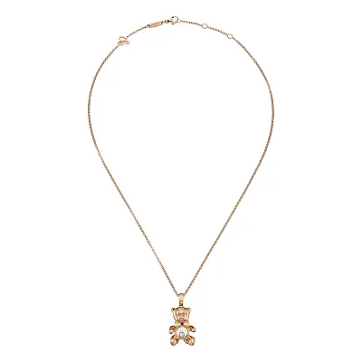 Mặt dây chuyền vàng Chopard Happy Diamonds hình gấu Teddy 79A188-5001