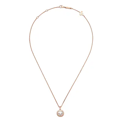 Mặt dây chuyền vàng Chopard Happy Diamonds 79A018-5001