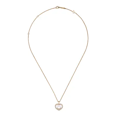 Mặt dây chuyền vàng Chopard Happy Diamonds 79A038-5201