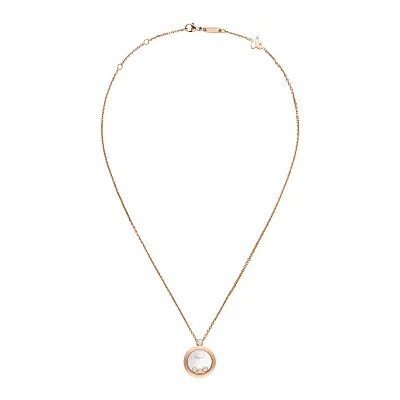 Vòng cổ vàng Chopard Happy Diamonds 793929-5201