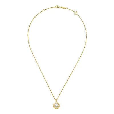 Mặt dây chuyền vàng Chopard Happy Diamonds 79A018-0001