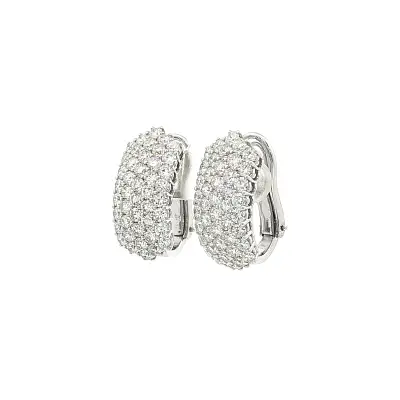 Vòng tai vàng đính kim cương