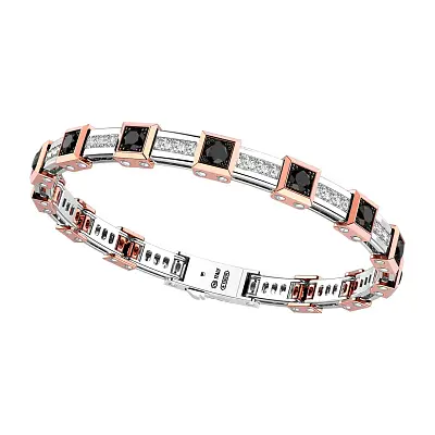 Vòng tay vàng Zancan Couture Sapphire EB710BR