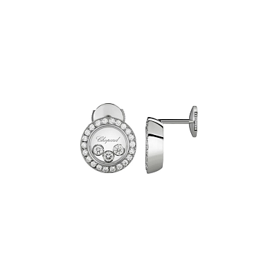 Vòng tai vàng Chopard Happy Diamonds 83A018-1201