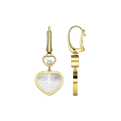 Vòng tai vàng Chopard Happy Hearts 837482-0310