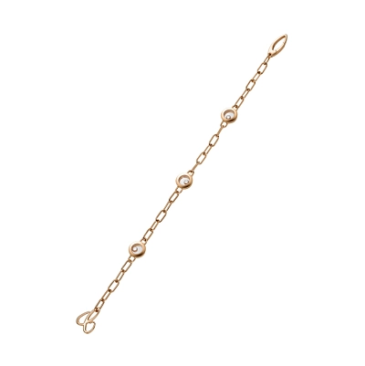 Vòng tay vàng Chopard Happy Diamonds 85A117-5010