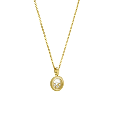 Mặt dây chuyền vàng Chopard Happy Diamonds 79A018-0001