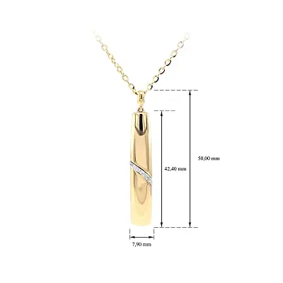 Vòng cổ vàng đính đá zircon