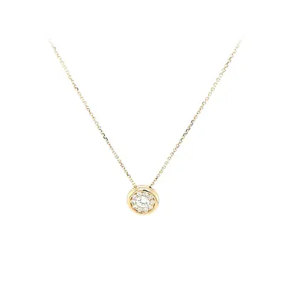 Vòng cổ vàng đính đá zircon