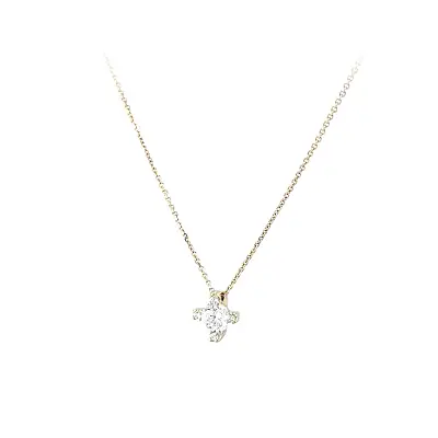 Vòng cổ vàng đính đá zircon