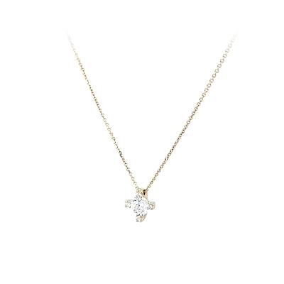 Vòng cổ vàng đính đá zircon