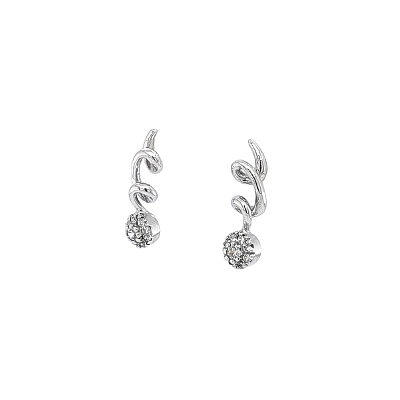 Sự sang trọng hiện đại trong vàng trắng kết hợp với đá zircon lấp lánh