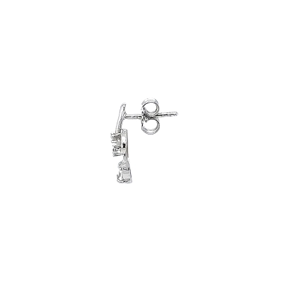 Vòng tai lấp lánh với vẻ đẹp tinh khiết của zircon