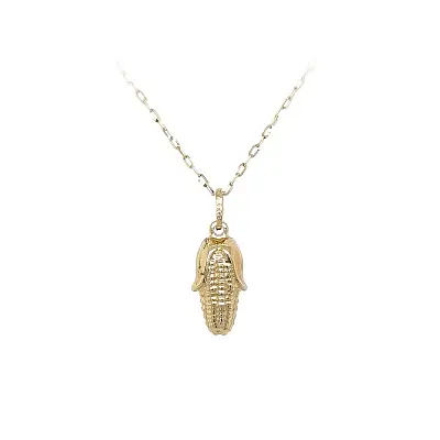 Mặt dây chuyền hình bắp ngô vàng