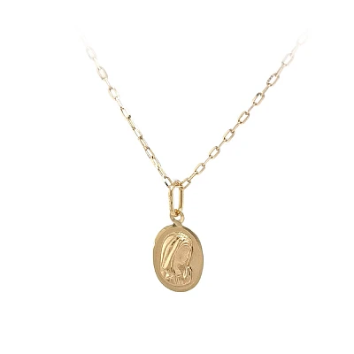 Mặt dây chuyền vàng hình Đức Mẹ Đồng Trinh Maria