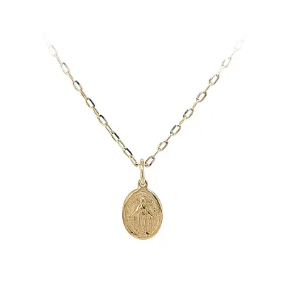 Mặt dây chuyền vàng hình Đức Mẹ Đồng Trinh Maria