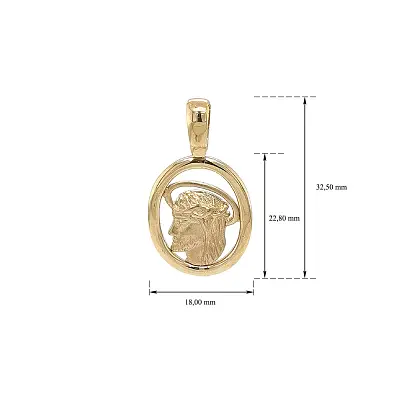 Mặt dây chuyền vàng Chúa Giêsu Kitô - Biểu tượng của sự khiêm nhường và tình yêu