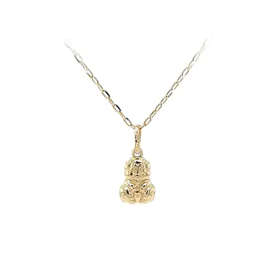 Biểu tượng của Hạnh phúc và Thịnh vượng - Mặt dây chuyền heo con thanh lịch