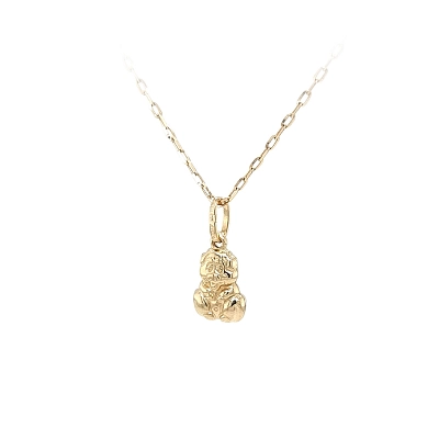 Biểu tượng của Hạnh phúc và Thịnh vượng - Mặt dây chuyền heo con thanh lịch
