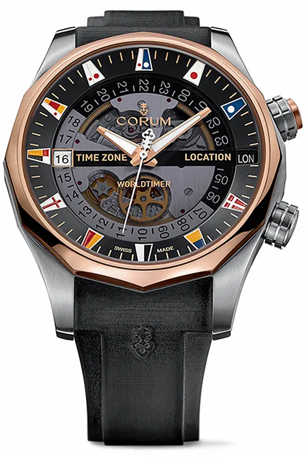 Corum Admiral Legend 47 Worldtimer 637.101.05/F371 AN01