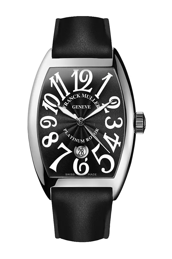 Franck Muller Cintrée Curvex Đen 8880 SC DT AC