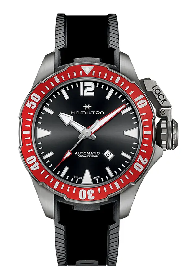 Hamilton Khaki Navy Frogman Titanium Tự động H77805335