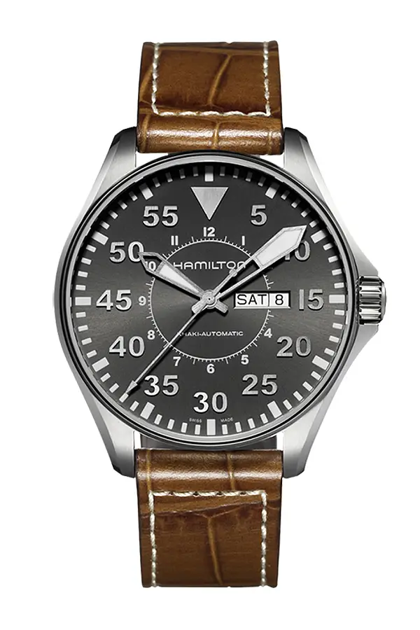 Hamilton Khaki Aviation Ngày và Ngày trong Tuần Tự động H64715885