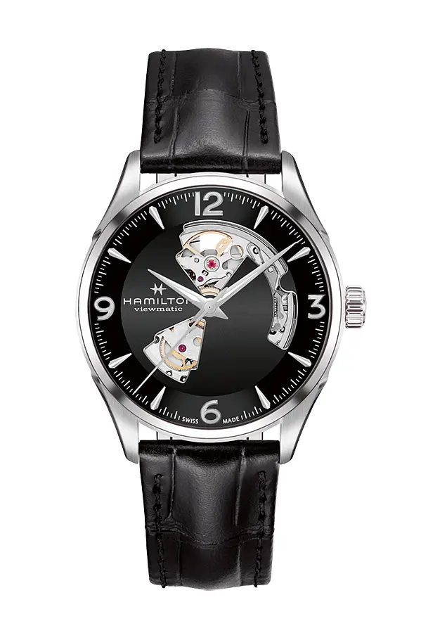 Hamilton Jazzmaster Mặt Trái Tim Mở Tự Động H32705731
