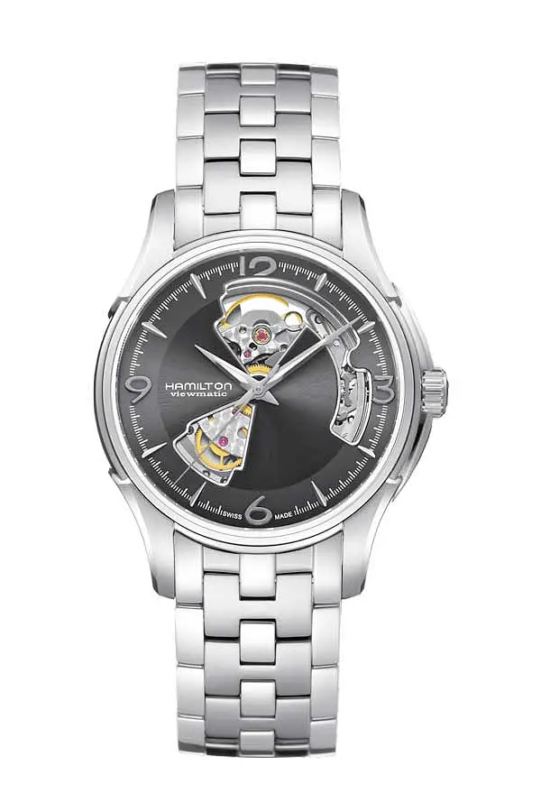 Hamilton Jazzmaster Mặt Trái Tim Mở Tự Động H32565185