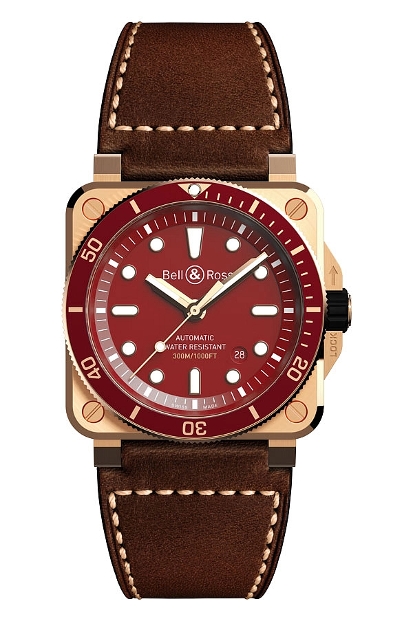 Bell &amp; Ross BR 03-92 Diver Đỏ Đồng BR0392-D-R-BR/SCA