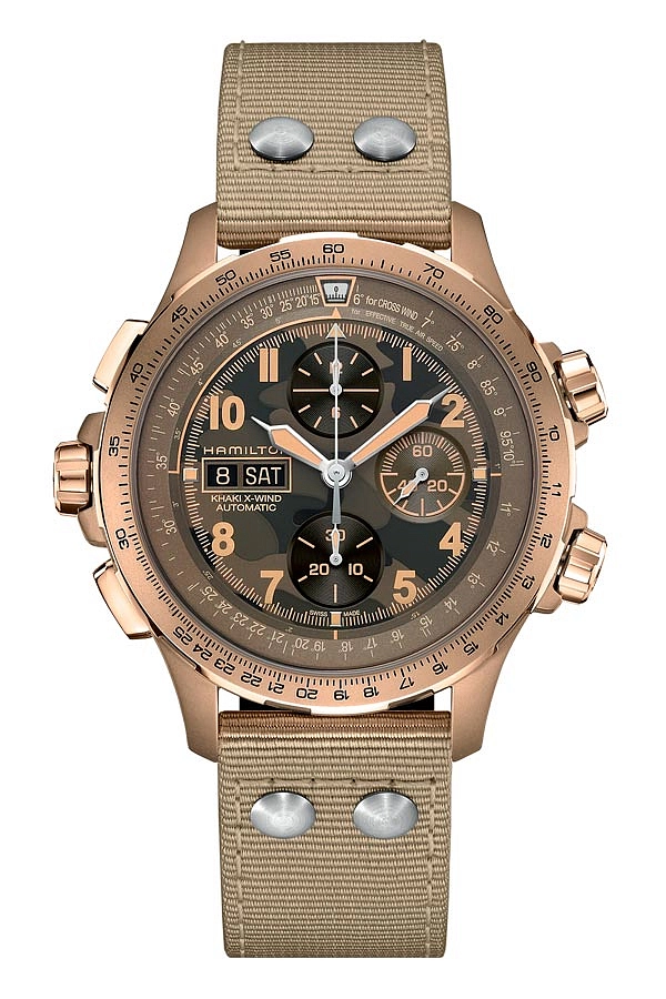Hamilton Khaki Aviation X-Wind Đồng hồ bấm giờ tự động H77916920