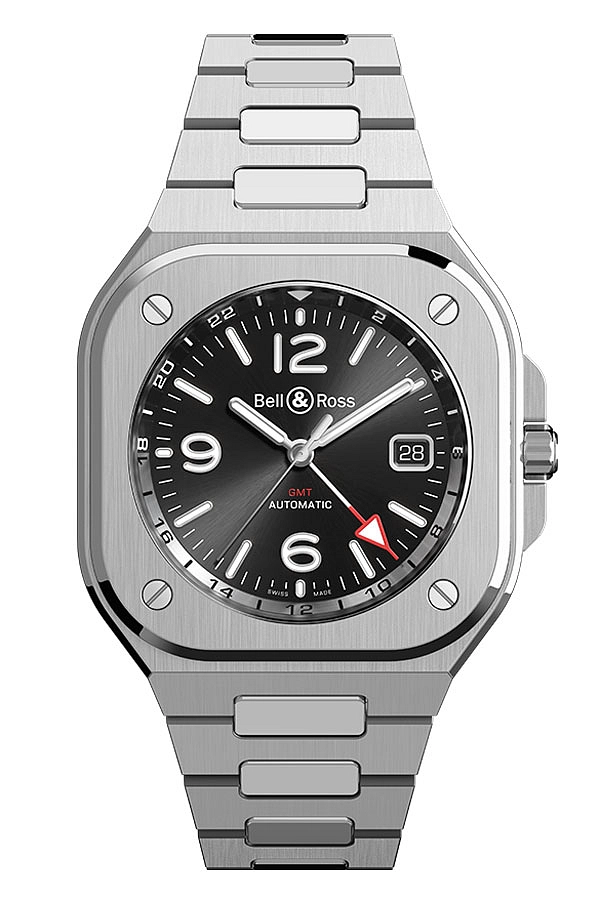 Bell &amp; Ross BR 05 GMT BR05G-BL-ST/SST