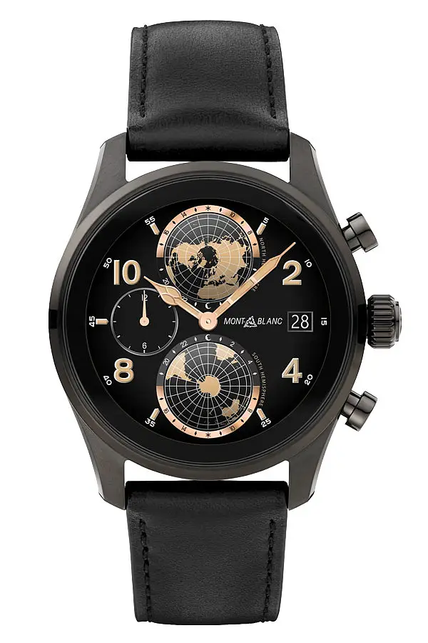 Đồng hồ thông minh Montblanc Summit 3 - Màu đen titan 129267