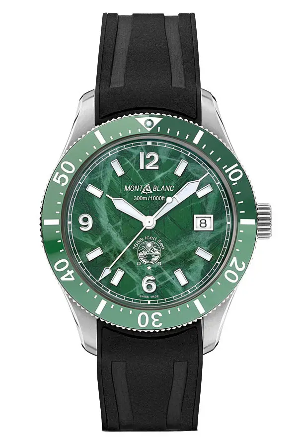 Montblanc 1858 Iced Sea Tự động hiển thị ngày 129765