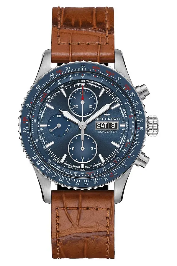 Hamilton Khaki Aviation Converter Đồng hồ chronograph tự động H76746540