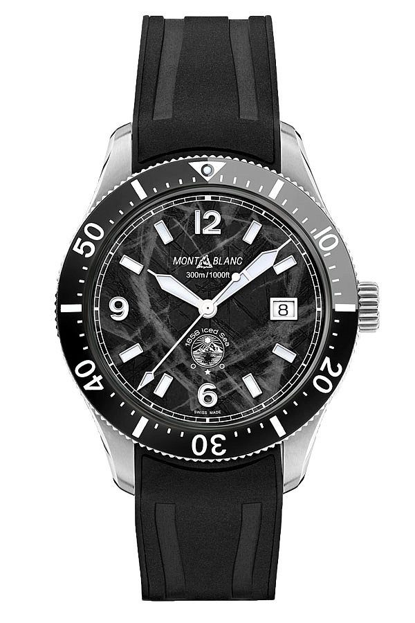 Montblanc 1858 Iced Sea Tự động hiển thị ngày 129372