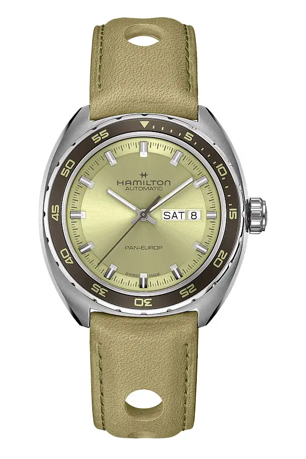 Hamilton American Classic Pan Europ Ngày và Ngày trong Tuần H35445860