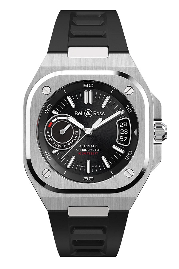 Bell &amp; Ross BR-X5 Thép Đen BRX5R-BL-ST/SRB