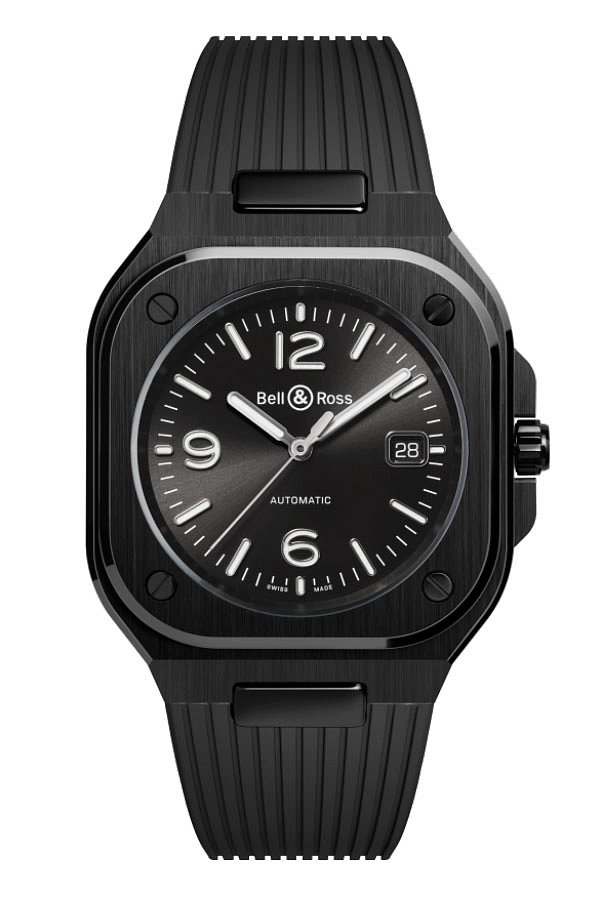 Bell &amp; Ross BR 05 Đen Gốm BR05A-BL-CE/SRB