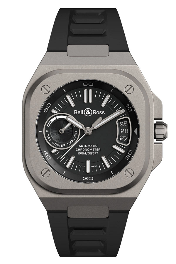 Bell &amp; Ross BR-X5 Titanium Đen BRX5R-BL-TI/SRB