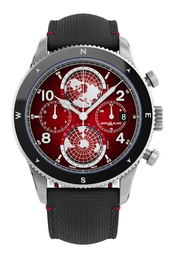 Montblanc 1858 Geosphere Chronograph 0 Oxgen Phiên bản giới hạn 290 chiếc 132303